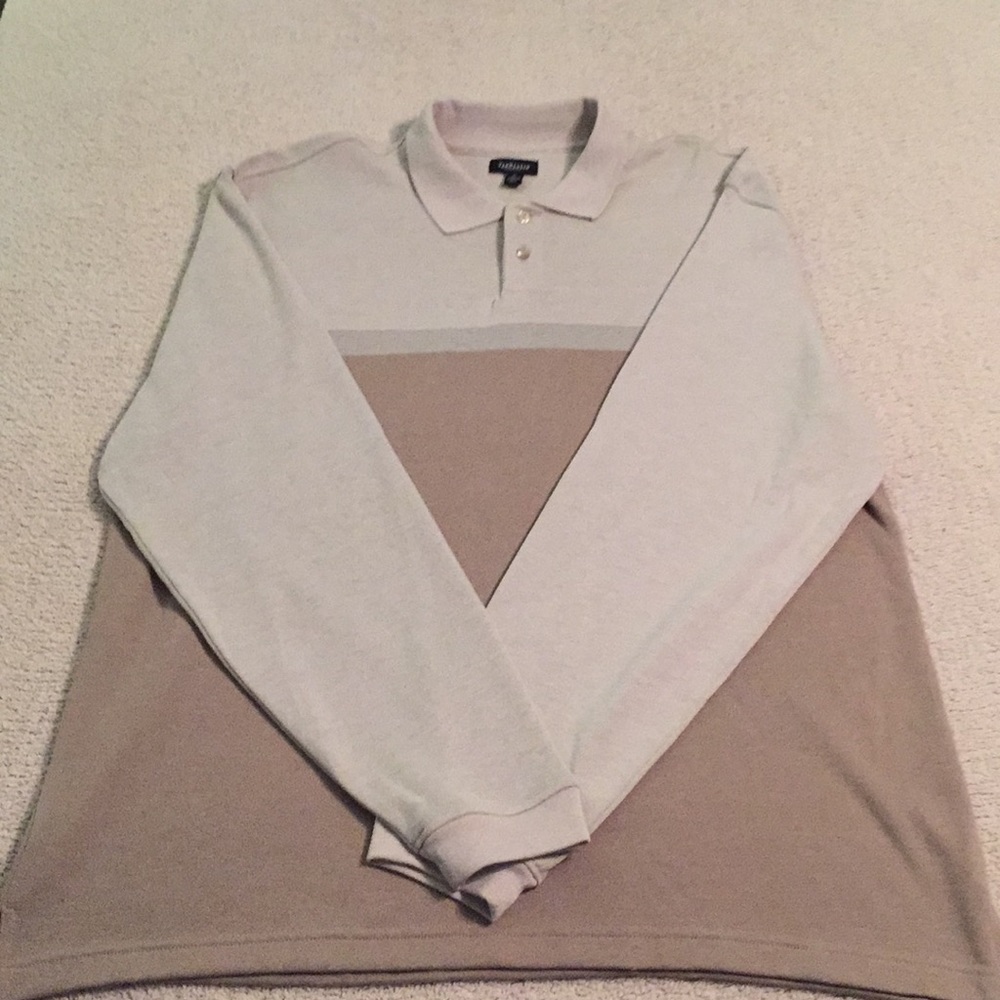 Men’s Van Heusen Long Sleeve Polo